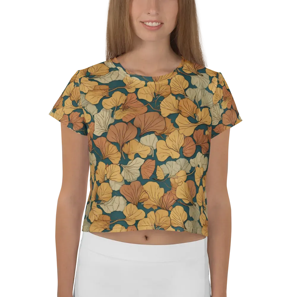 Gilded Canopy on Crop Tee — Front