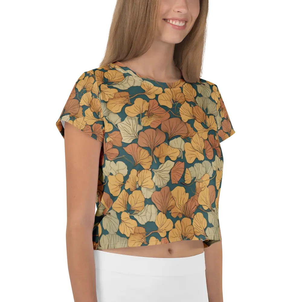 Gilded Canopy on Crop Tee — Right