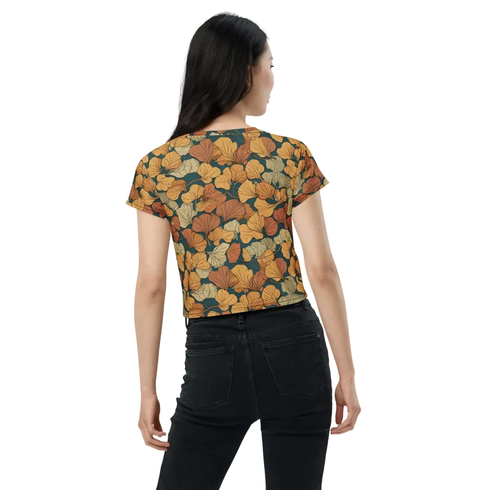 Gilded Canopy on Crop Tee — Back