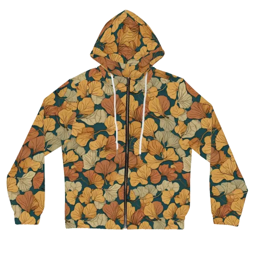 Gilded Canopy on a Women's Full-Zip Hoodie