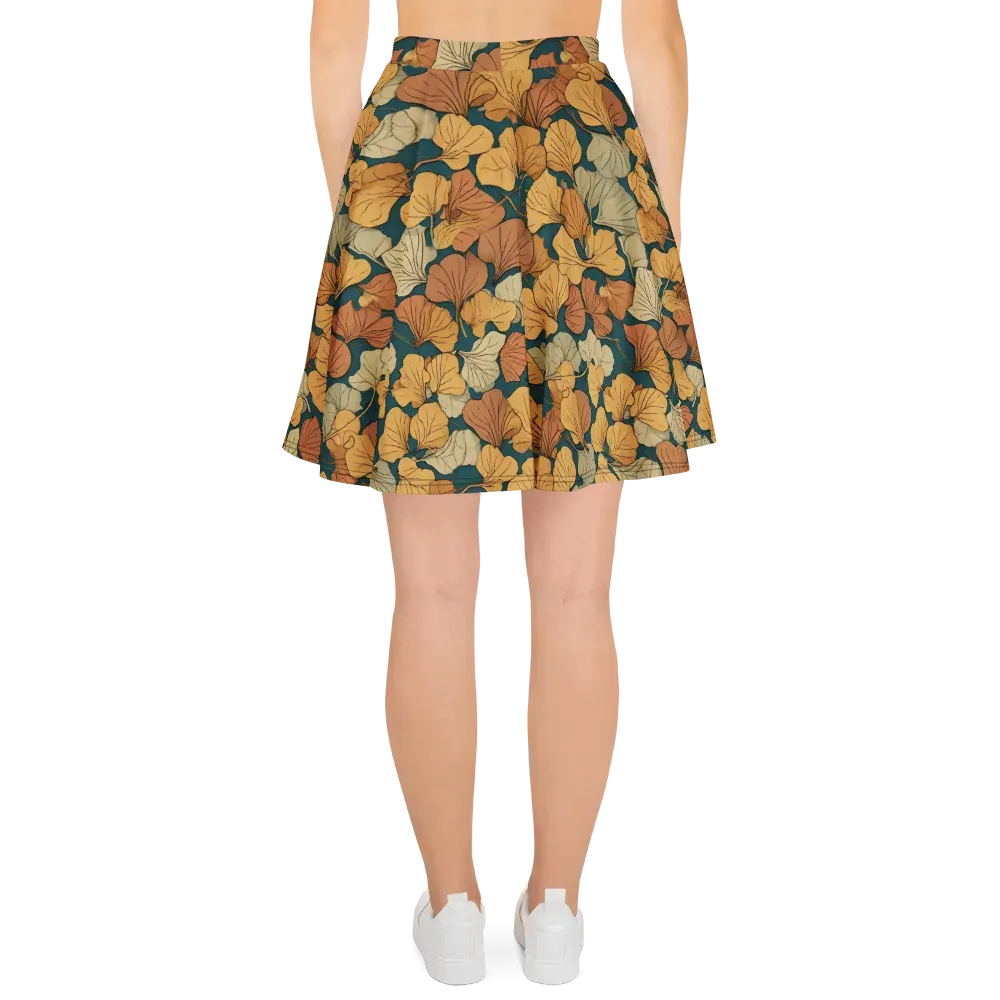 Gilded Canopy on Skater Skirt — Back