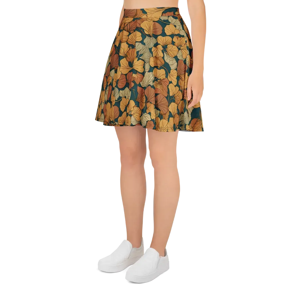 Gilded Canopy on Skater Skirt — Left