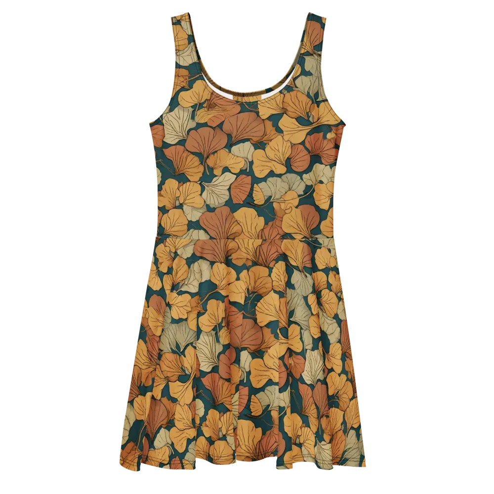 Gilded Canopy on Skater Dress — Front