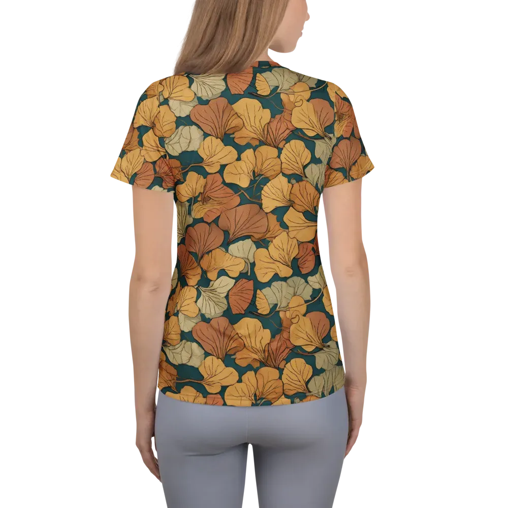Gilded Canopy on Women's Athletic T-Shirt — Back