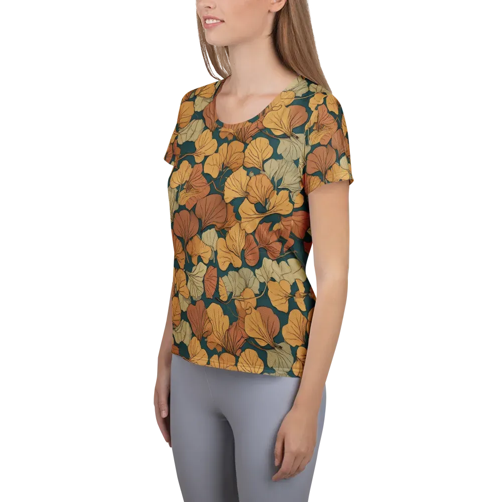 Gilded Canopy on Women's Athletic T-Shirt — Left
