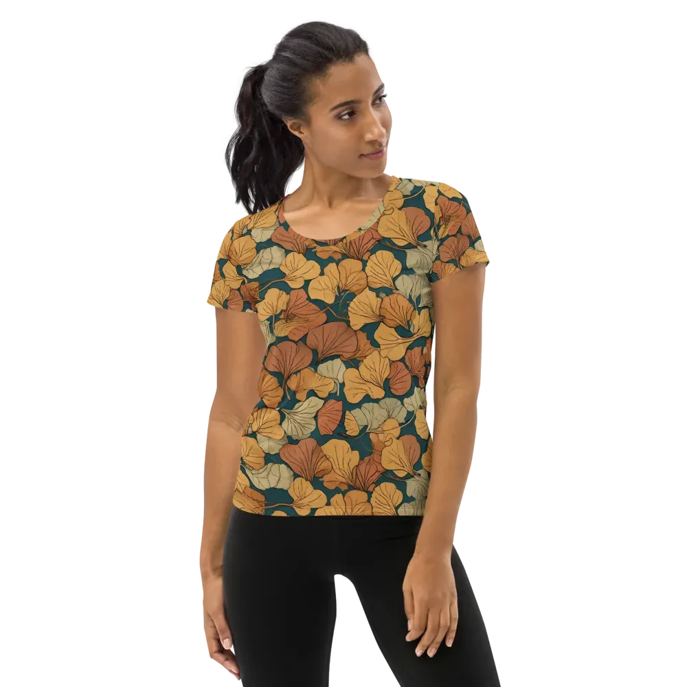 Gilded Canopy on Women's Athletic T-Shirt — Front