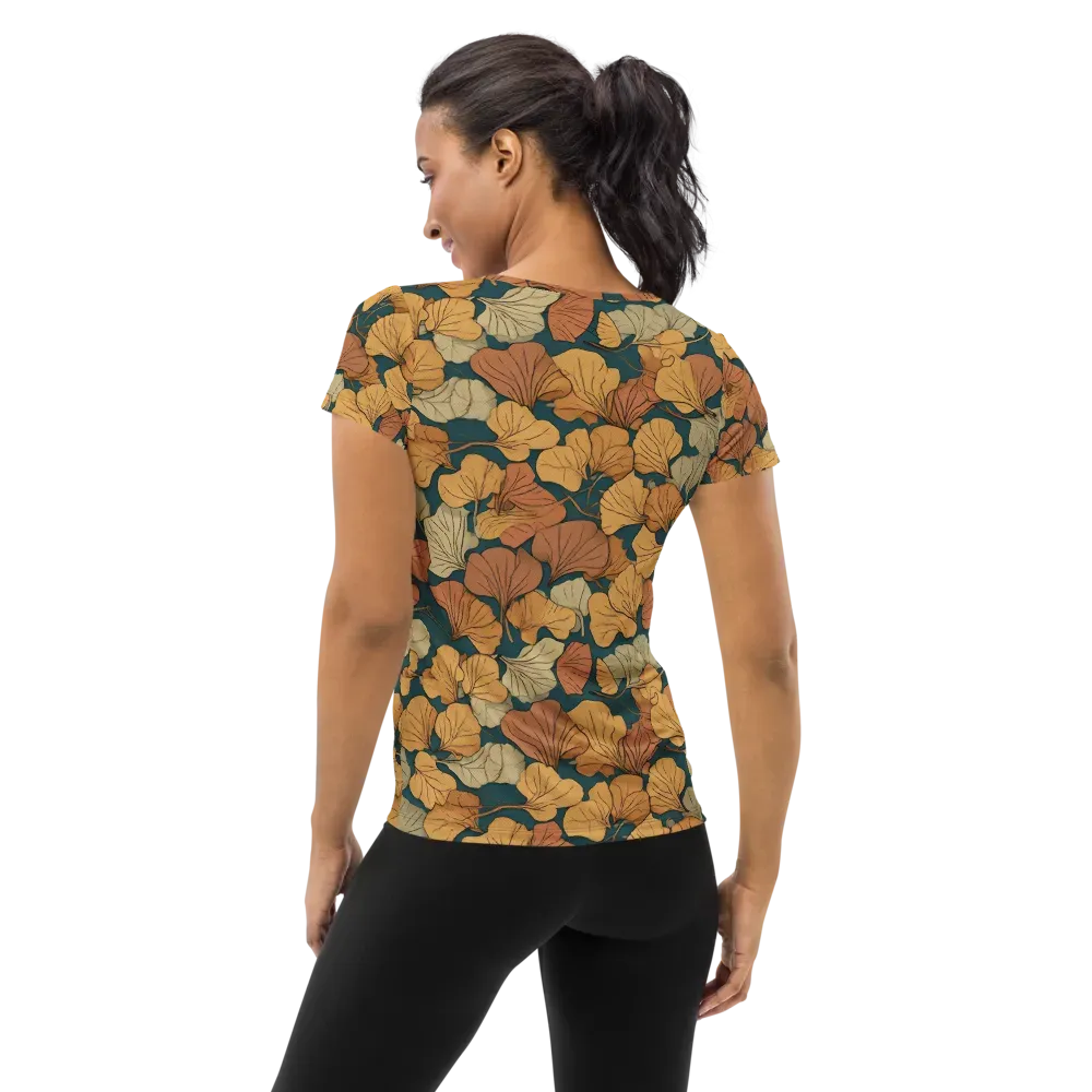Gilded Canopy on Women's Athletic T-Shirt — Back