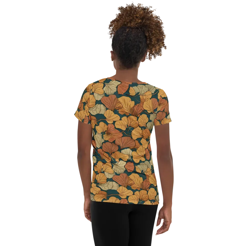 Gilded Canopy on Women's Athletic T-Shirt — Back
