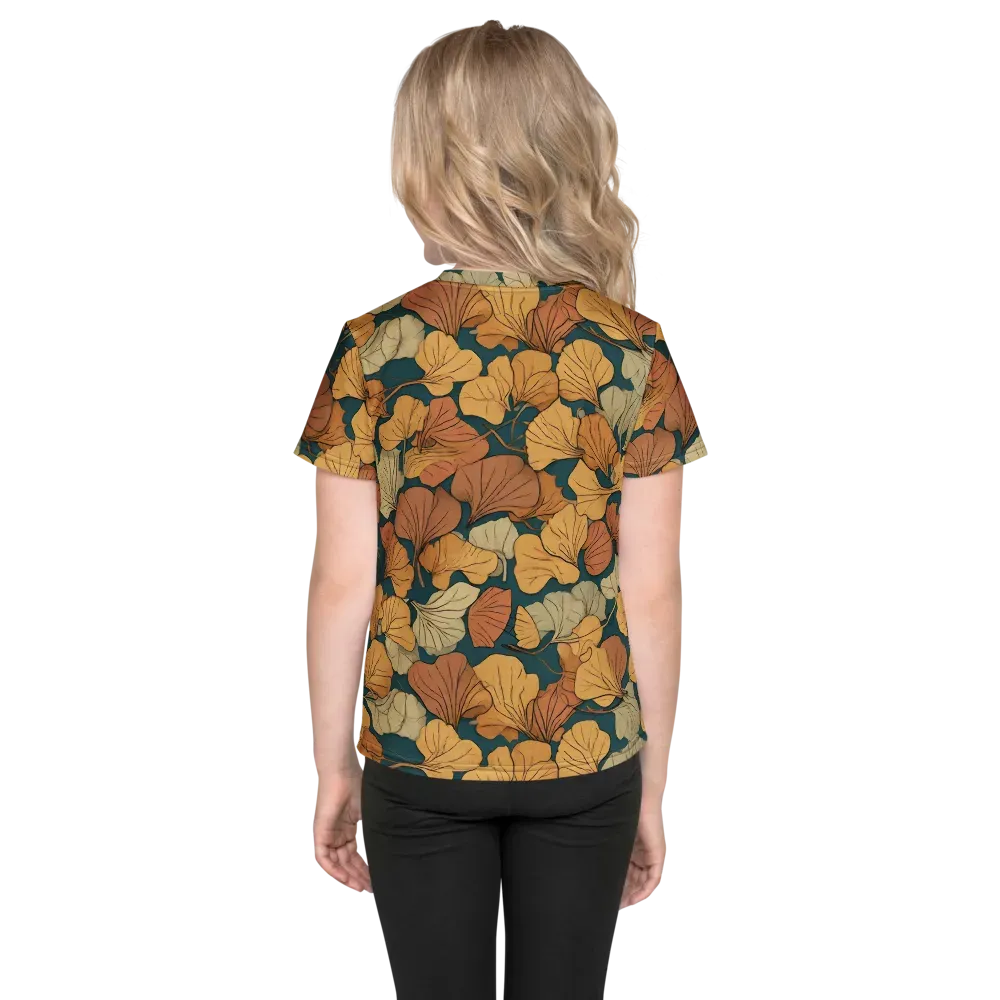 Gilded Canopy on Kids Crew Neck T-Shirt — Back