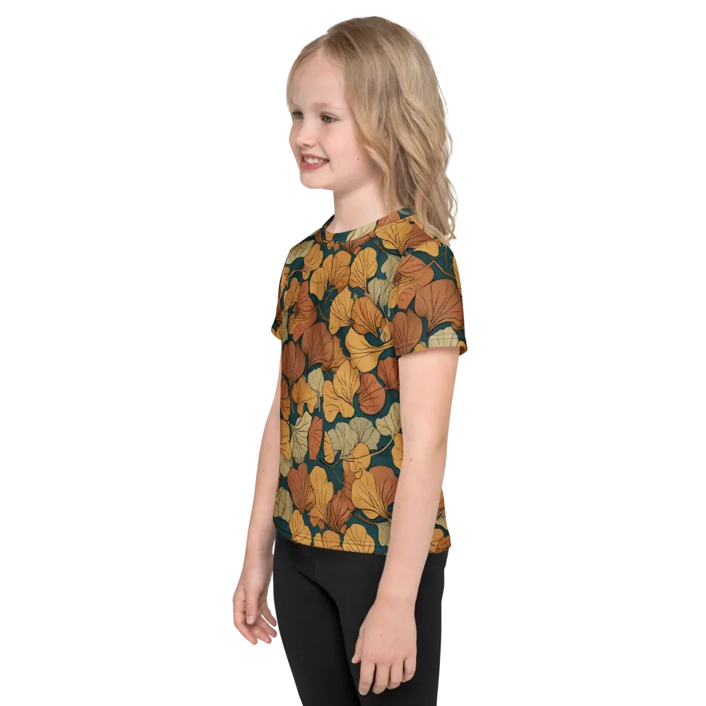 Gilded Canopy on Kids Crew Neck T-Shirt — Left