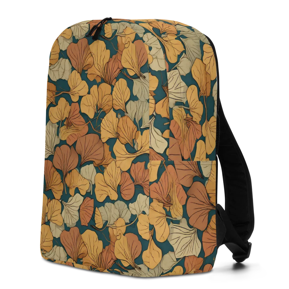 Gilded Canopy on Minimalist Backpack — Left