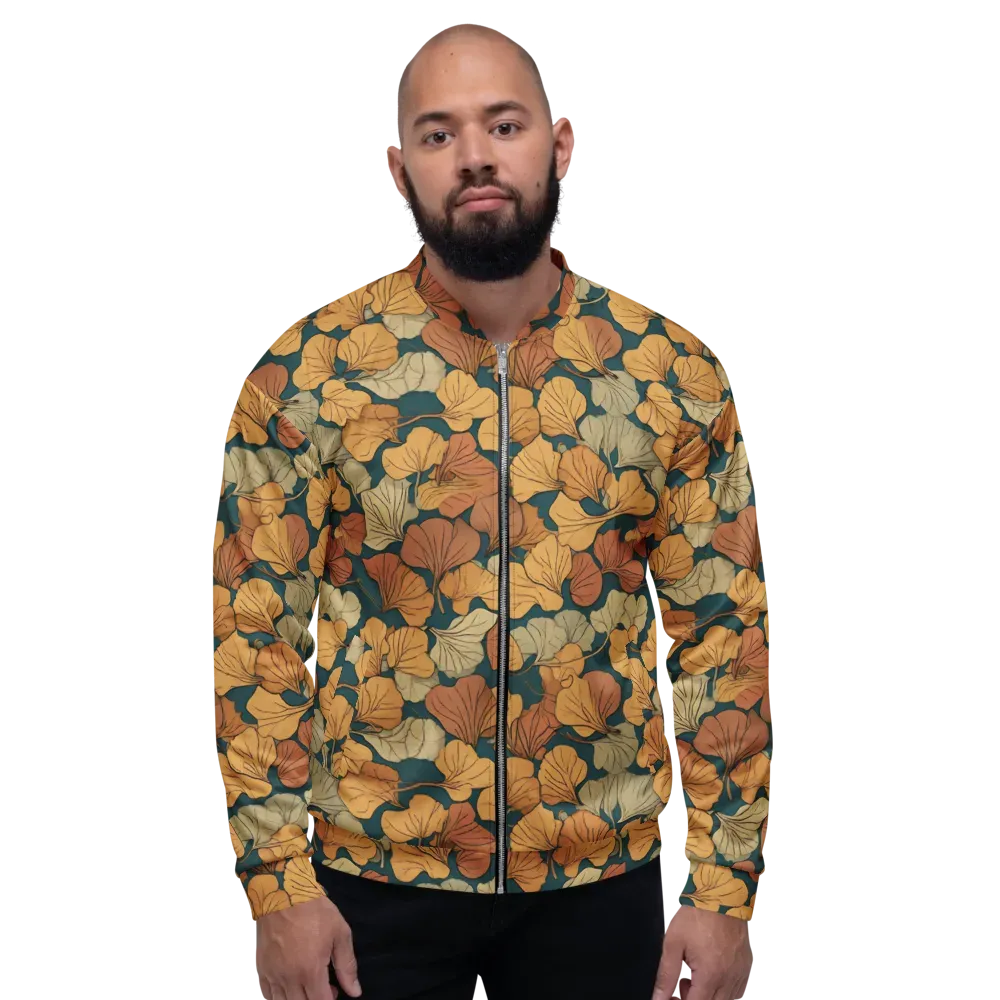 Gilded Canopy on Bomber Jacket — Front