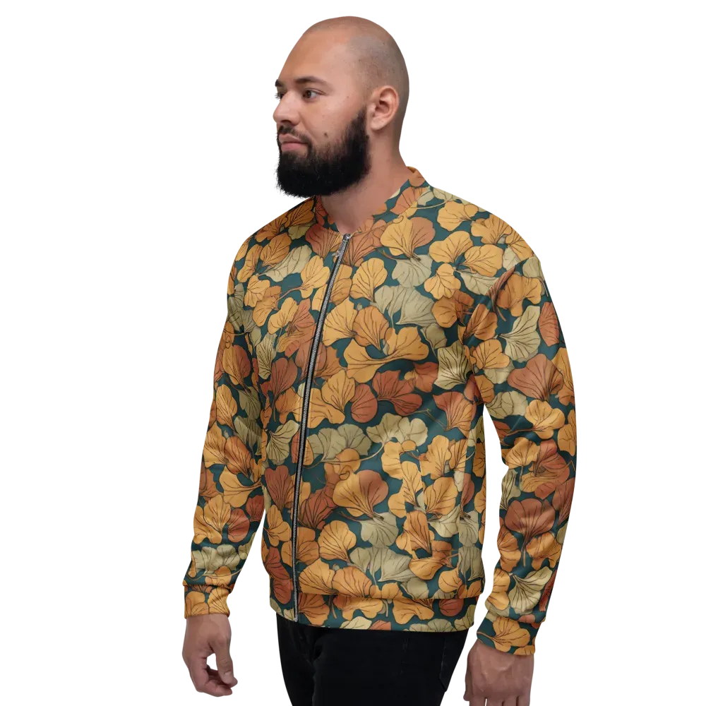 Gilded Canopy on Bomber Jacket — Left