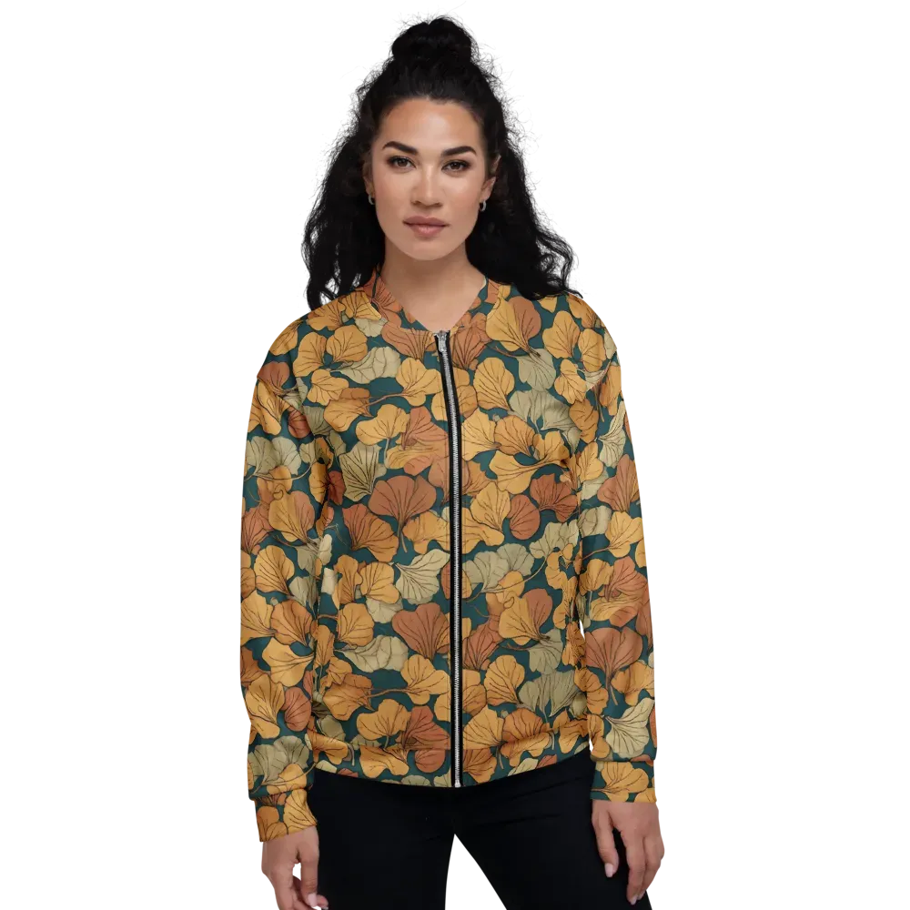 Gilded Canopy on Bomber Jacket — Front