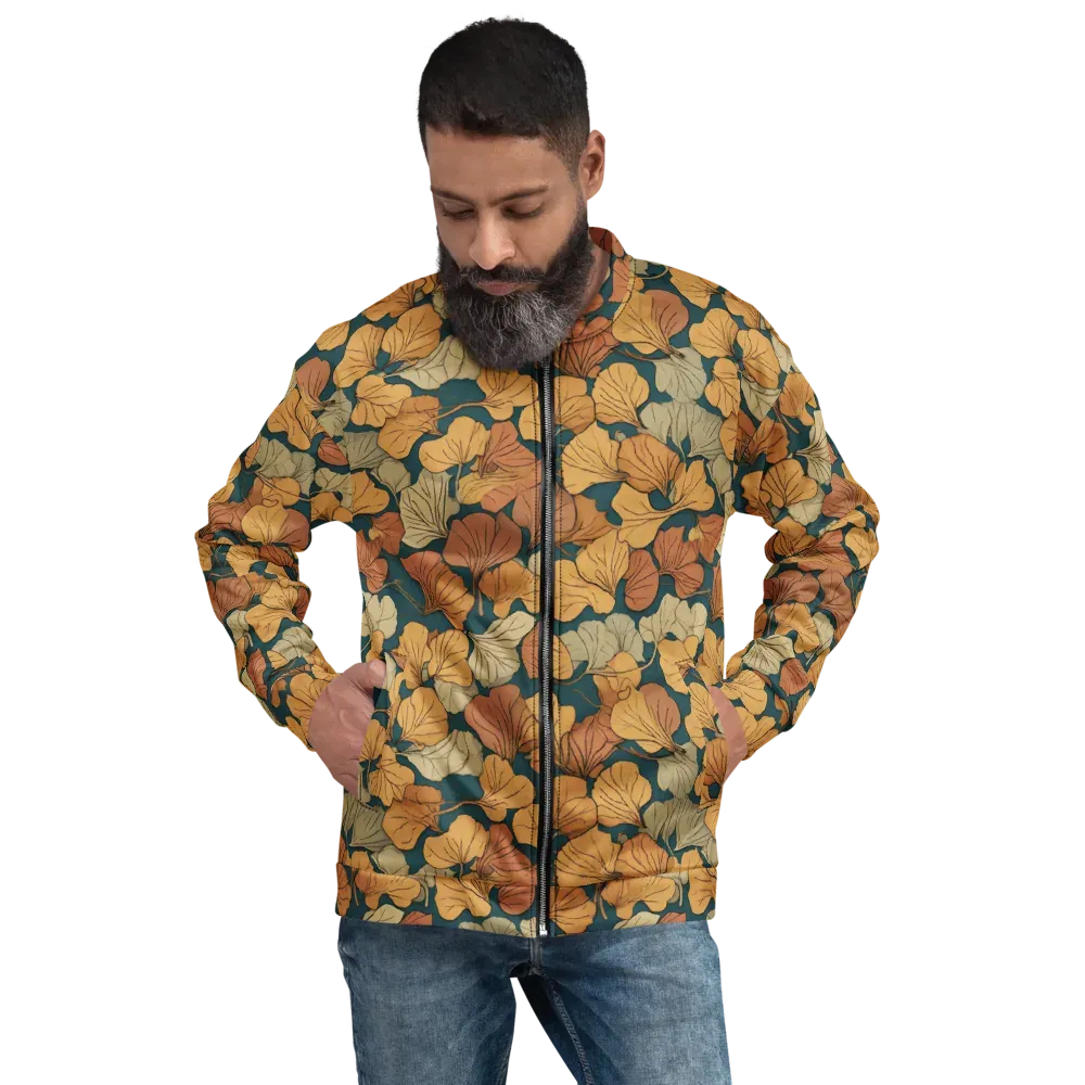 Gilded Canopy on Bomber Jacket — Front