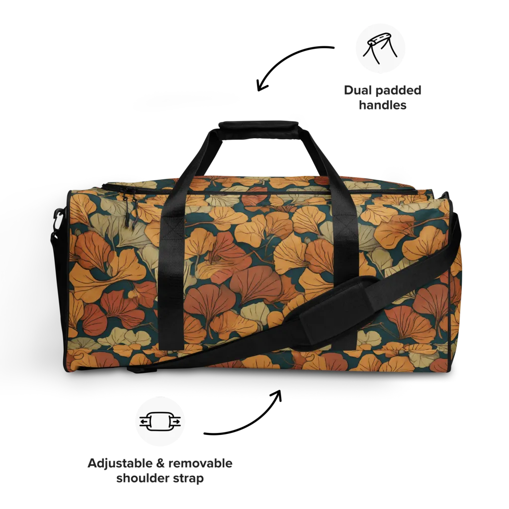 Gilded Canopy on Duffle Bag — Front