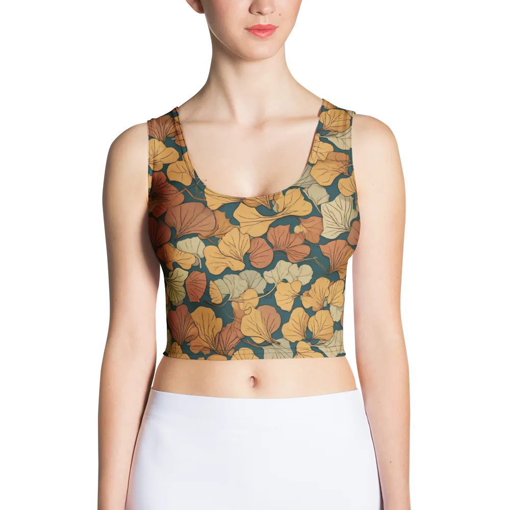 Gilded Canopy on Crop Top — Front