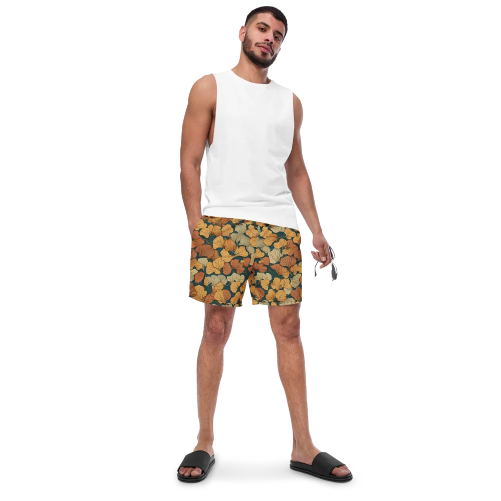 Gilded Canopy on Swim Trunks — Front