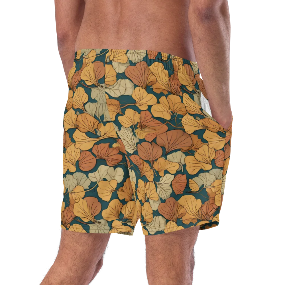 Gilded Canopy on Swim Trunks — Right Back