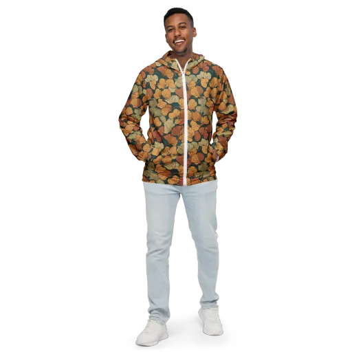 Gilded Canopy on a Men's Windbreaker