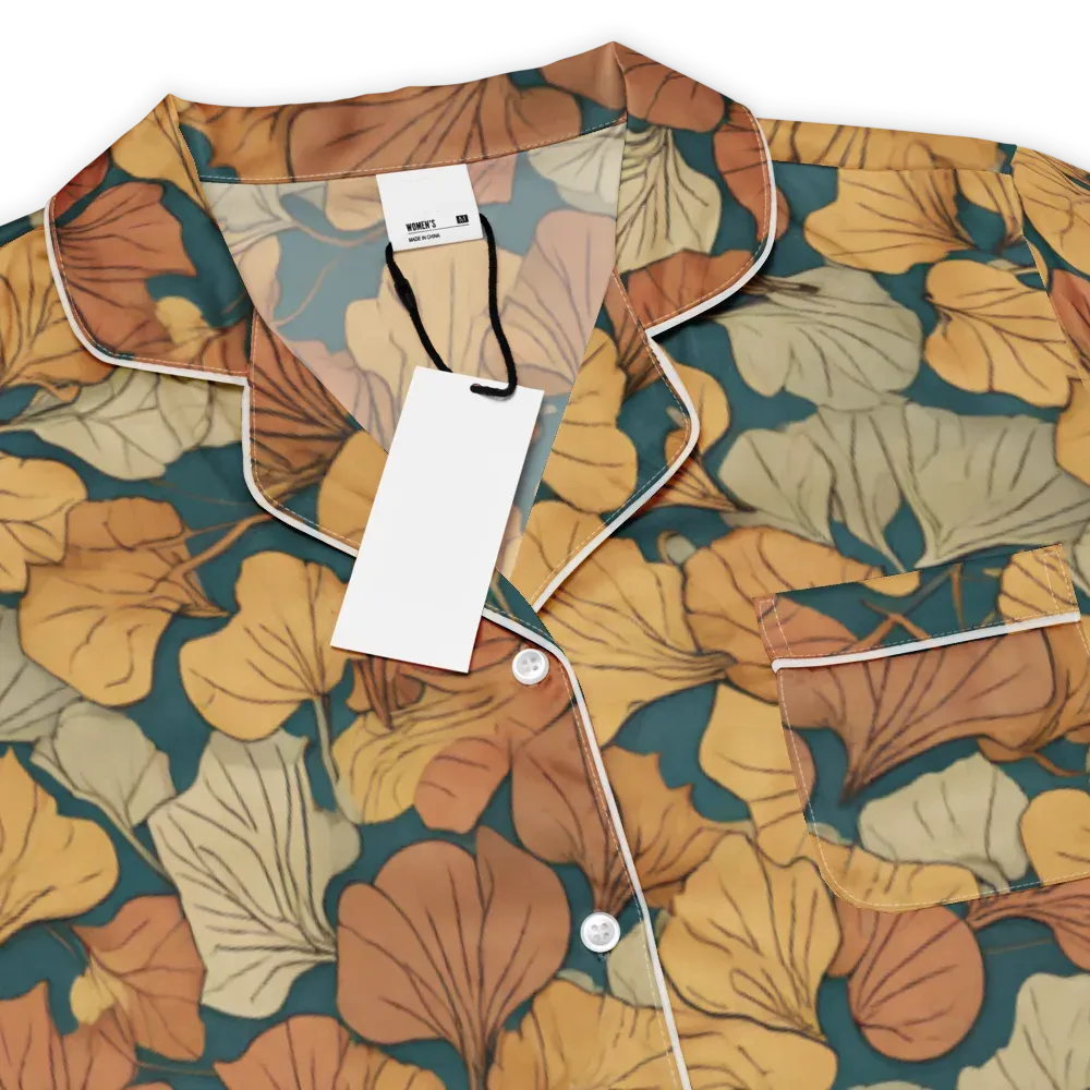 Gilded Canopy on Women's Short Sleeve Pajama Top — Product details