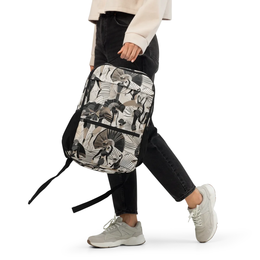 Noir Modiste on Utility Backpack — Front