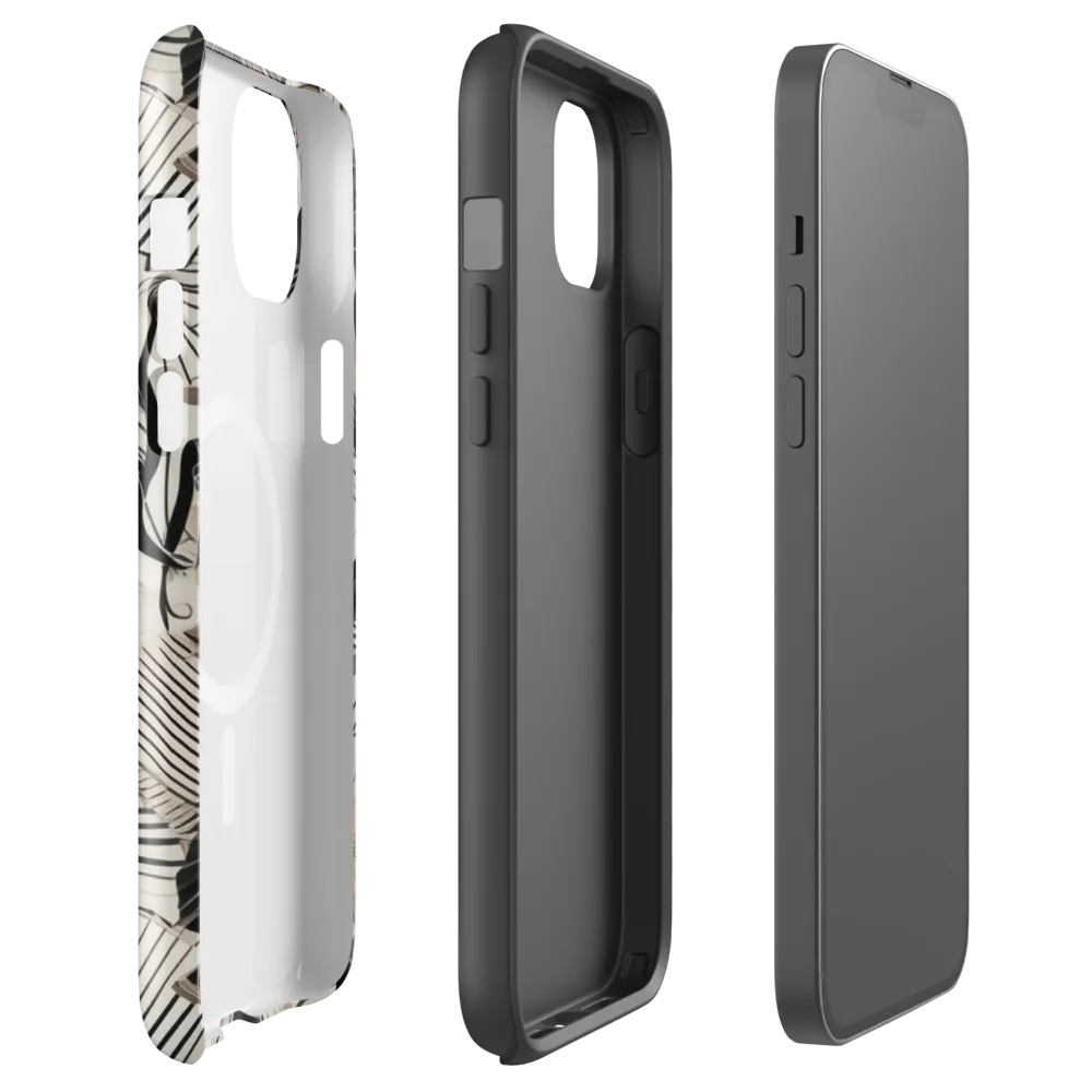 Noir Modiste on MagSafe Tough Case for iPhone® — Front