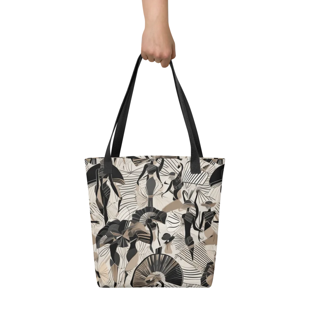 Noir Modiste on Tote Bag — Front