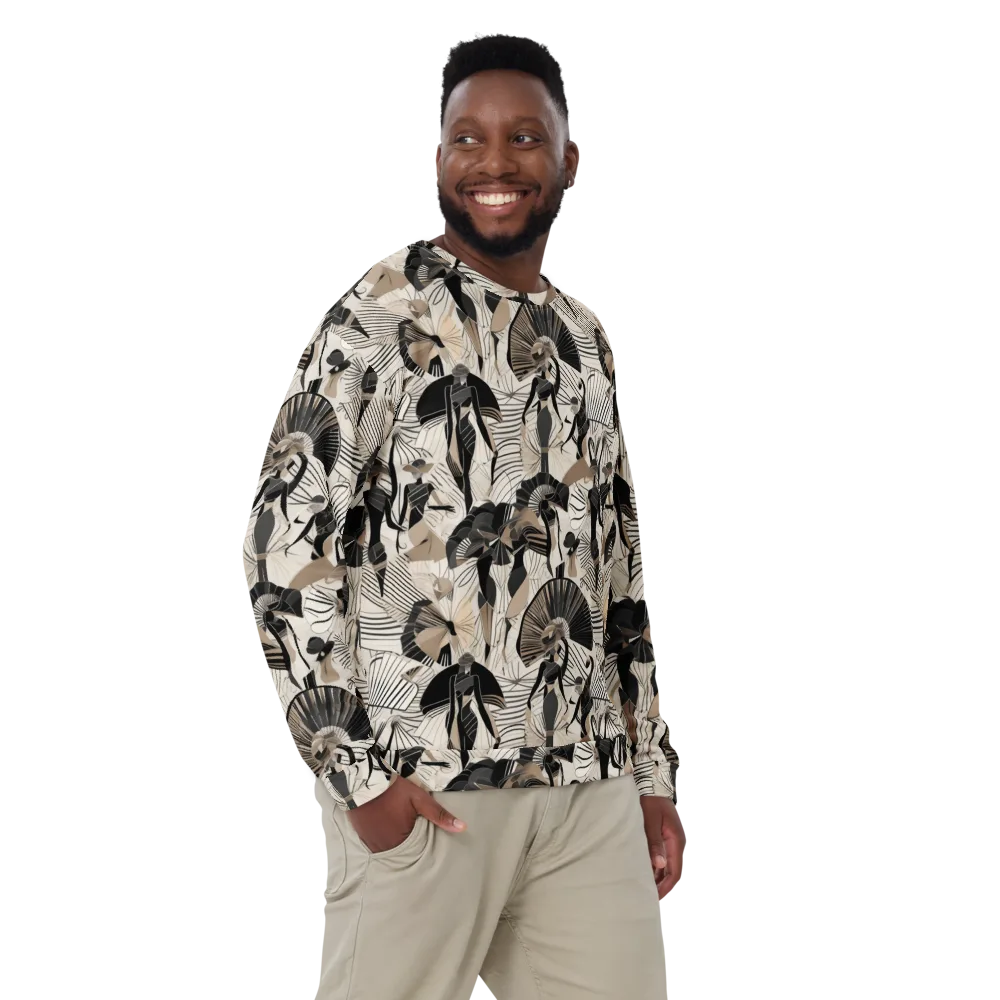 Noir Modiste on Sweatshirt — Front