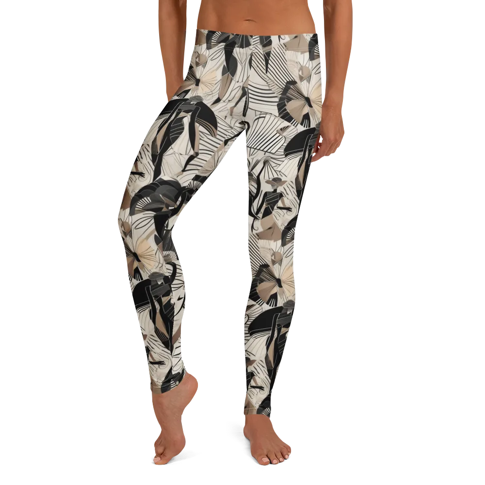 Noir Modiste on Leggings — Front