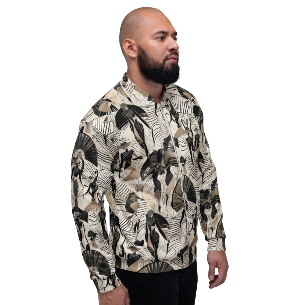 Noir Modiste on Bomber Jacket — Right