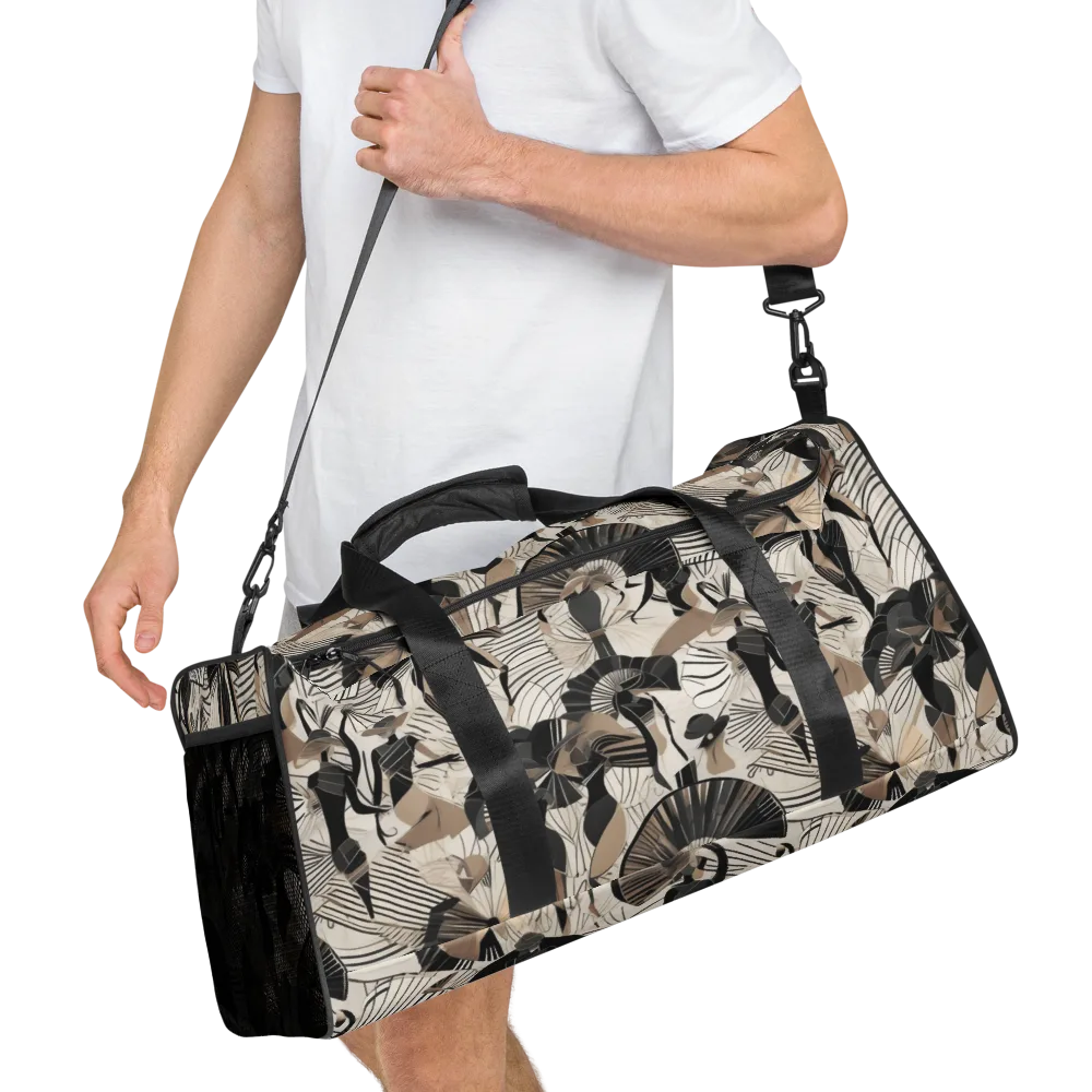 Noir Modiste on Duffle Bag — Right Front