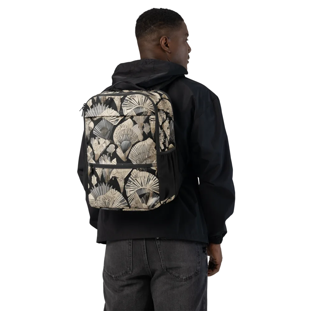 Midnight Fans on Utility Backpack — Back