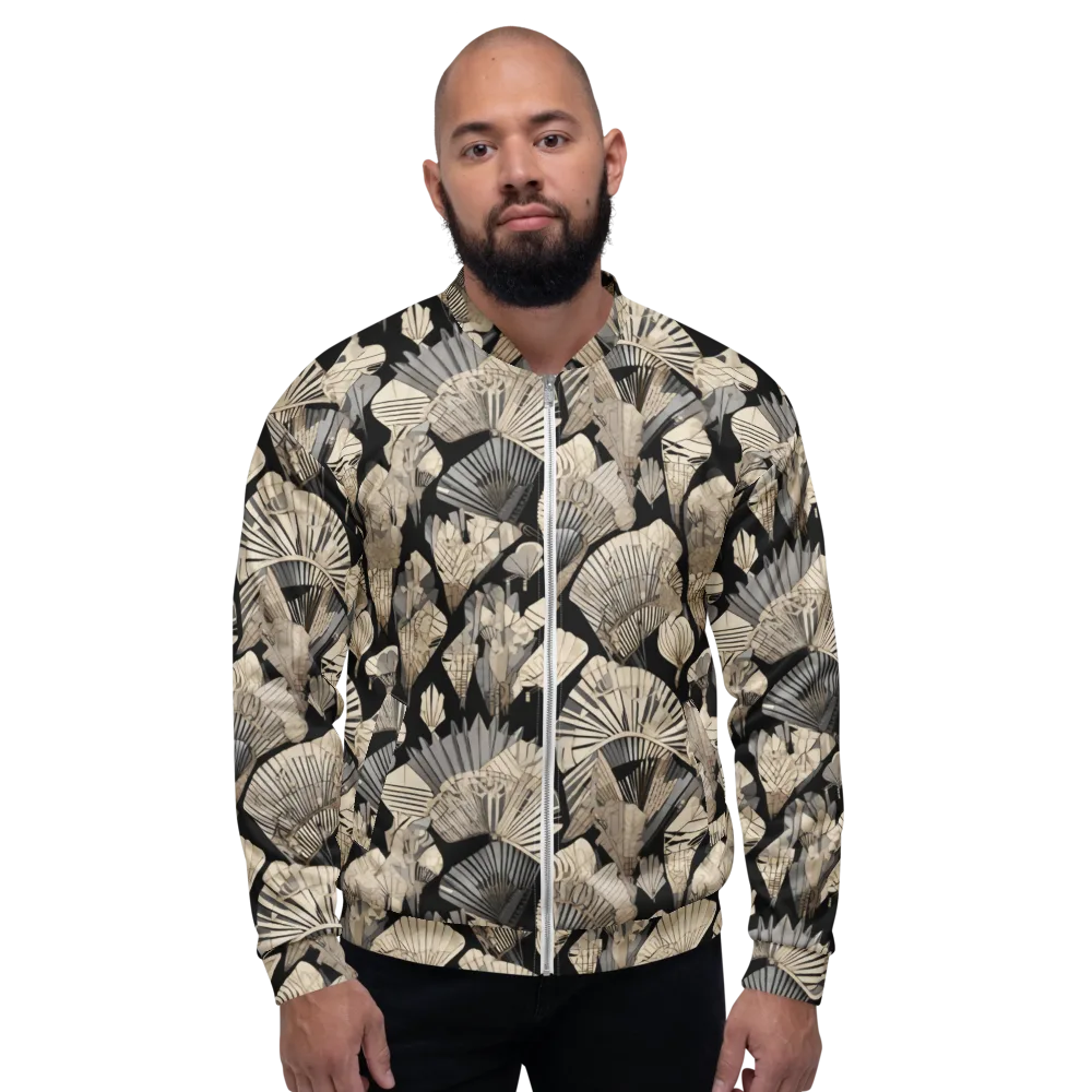 Midnight Fans on Bomber Jacket — Front