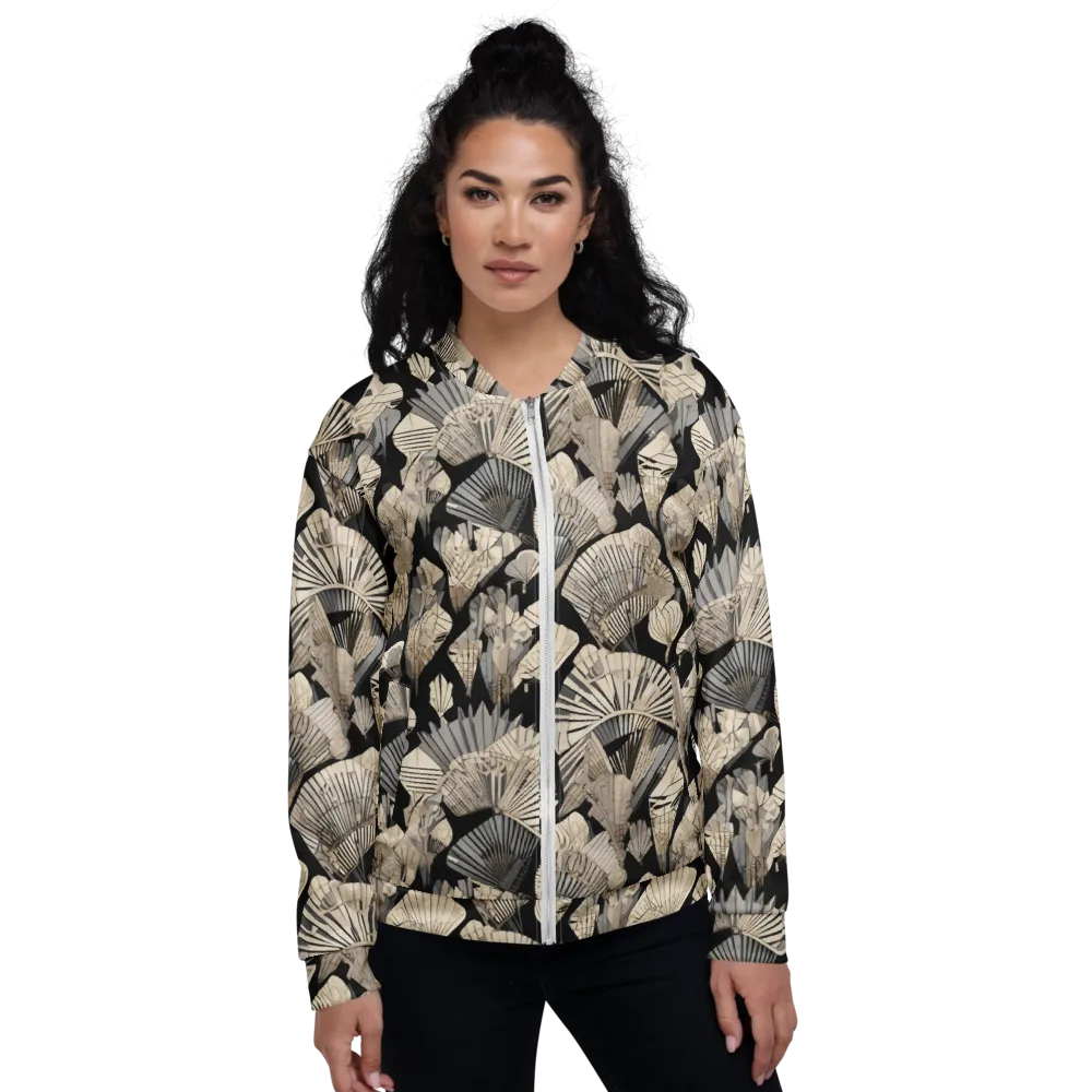 Midnight Fans on Bomber Jacket — Front