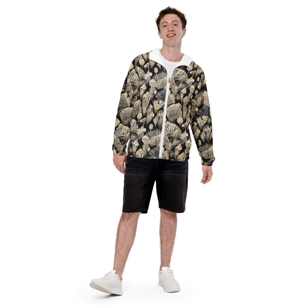Midnight Fans on Men's Windbreaker — Front