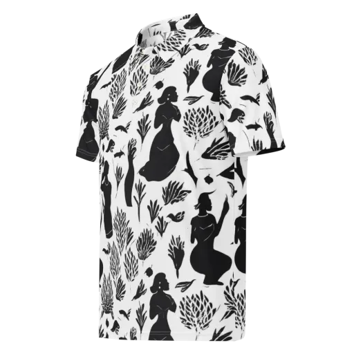 Silhouette Conservatory on a Men's Slim Fit Polo Shirt