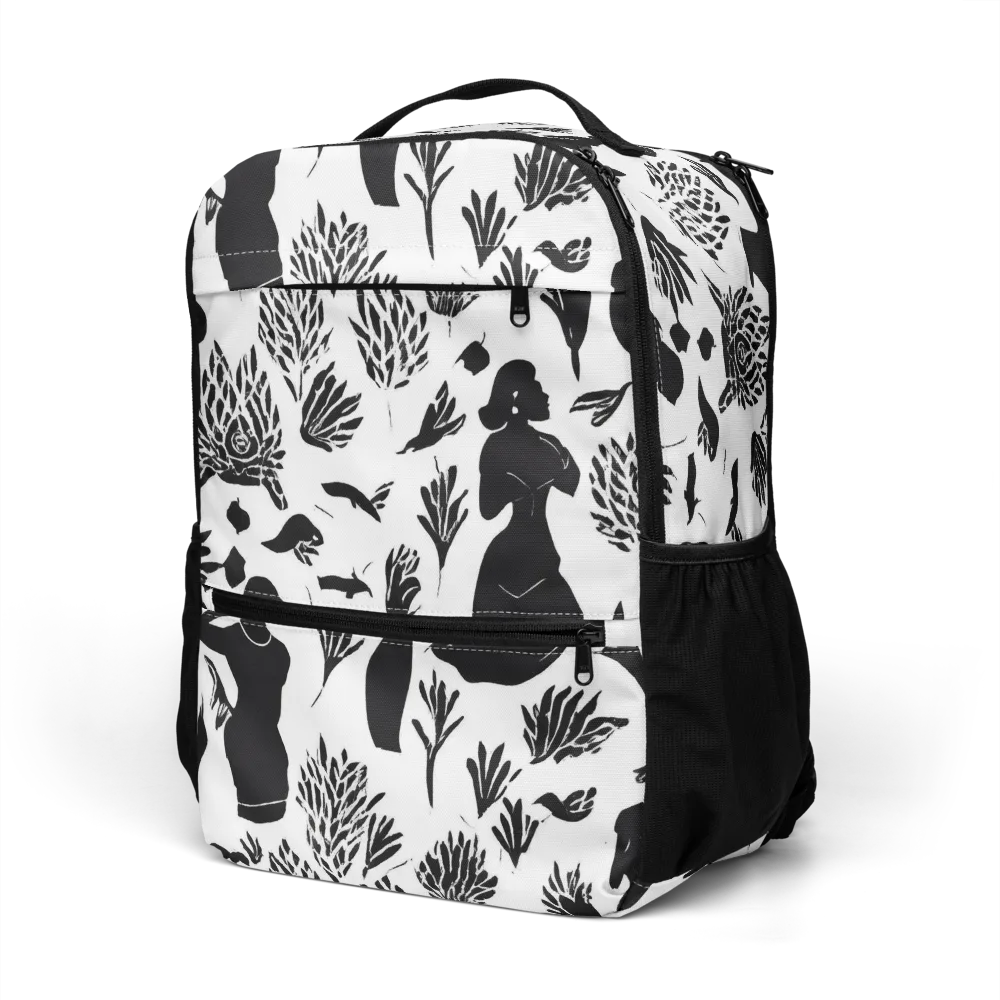 Silhouette Conservatory on Utility Backpack — Left Front