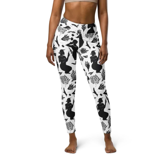 Silhouette Conservatory on a Yoga Leggings