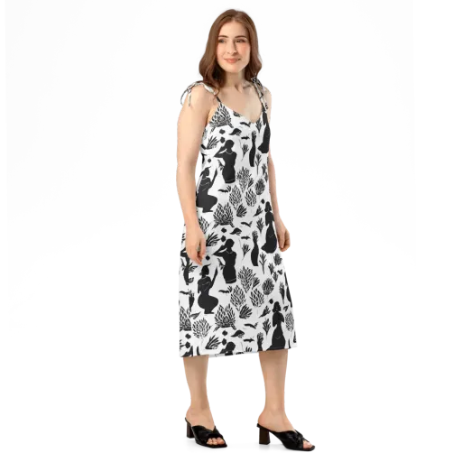 Silhouette Conservatory on a Slip Dress