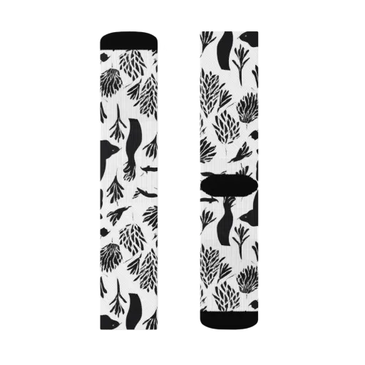 Silhouette Conservatory on a Socks