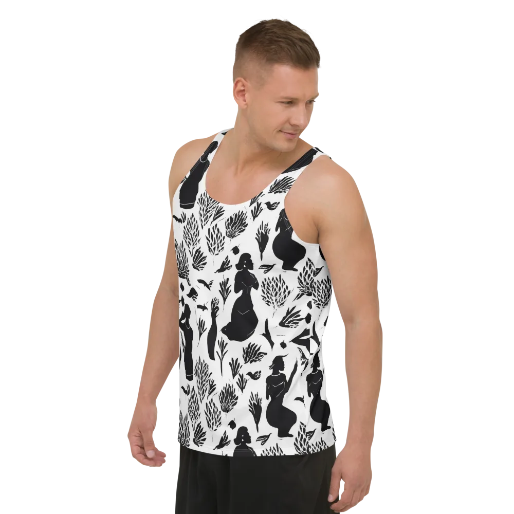Silhouette Conservatory on Men's Tank Top — Left Front