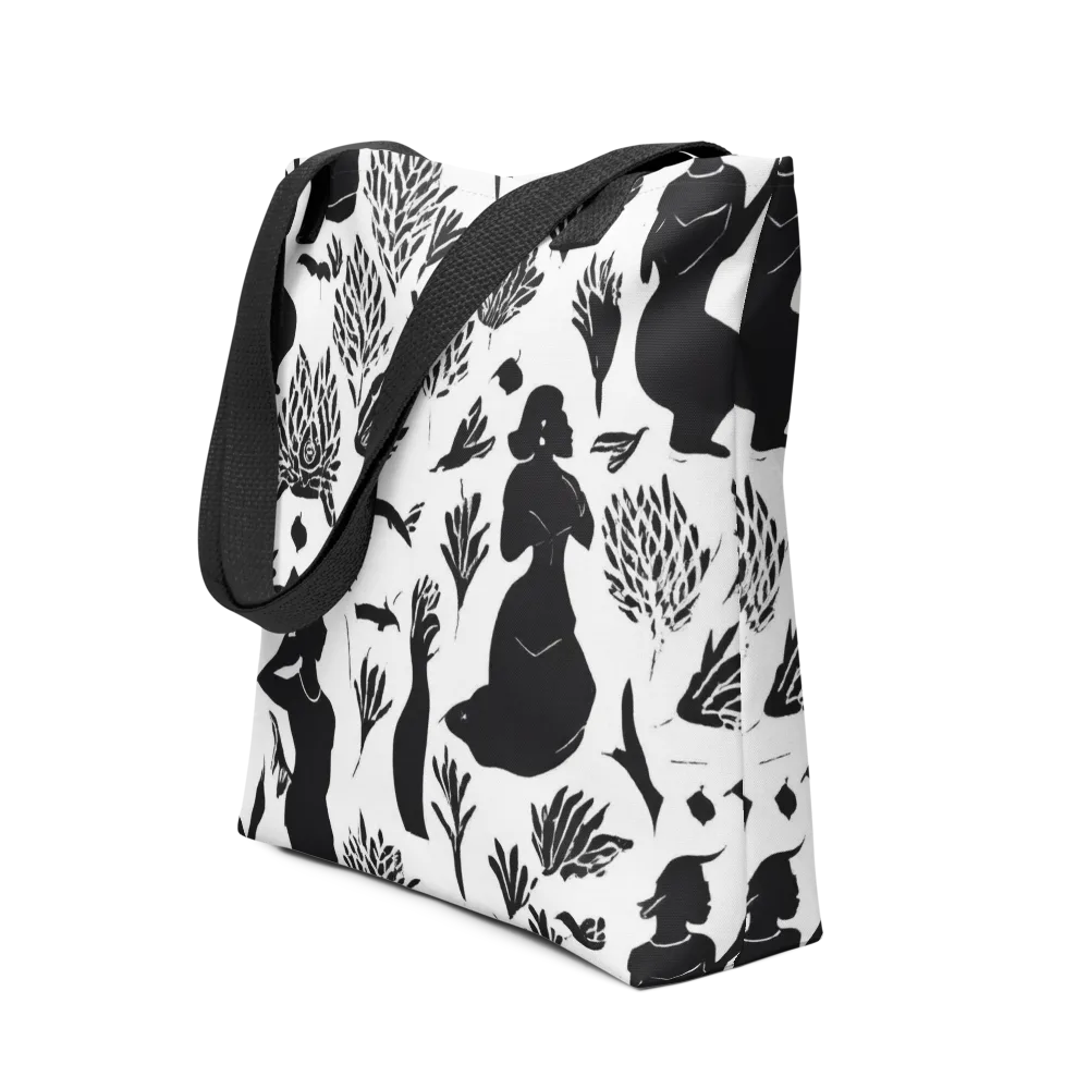 Silhouette Conservatory on Tote Bag — Front