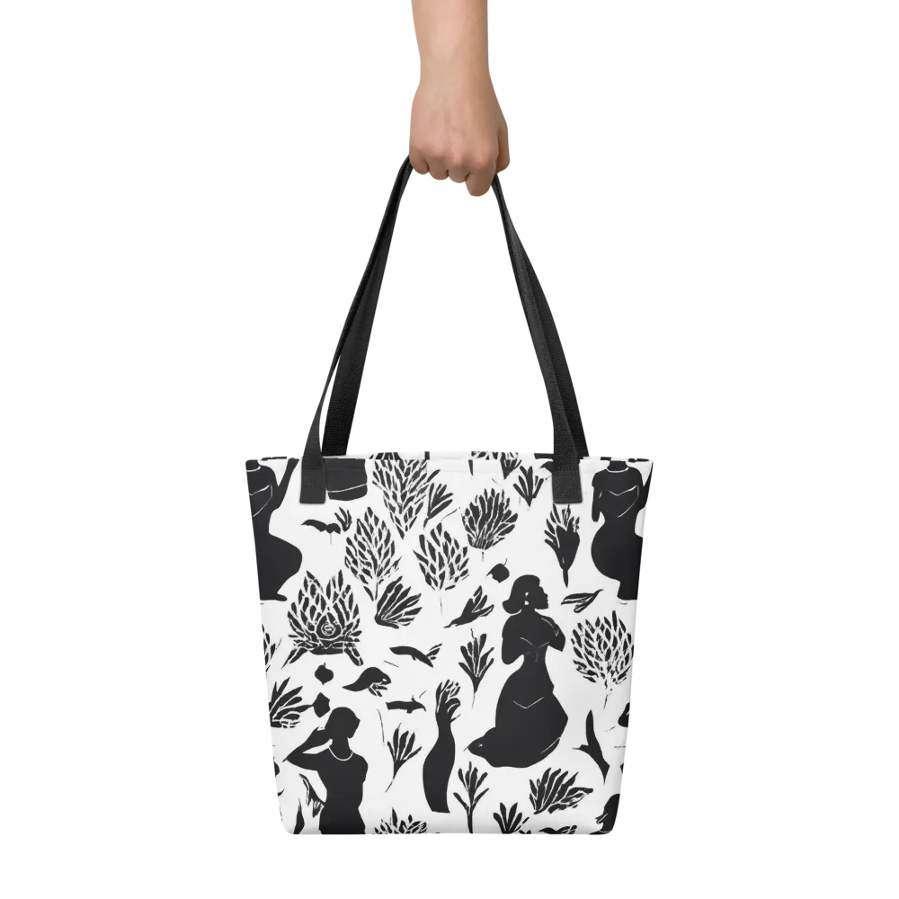 Silhouette Conservatory on Tote Bag — Front