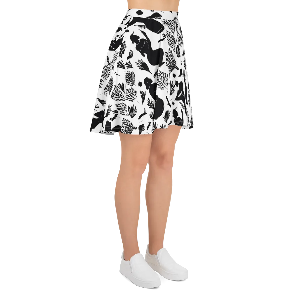Silhouette Conservatory on Skater Skirt — Right
