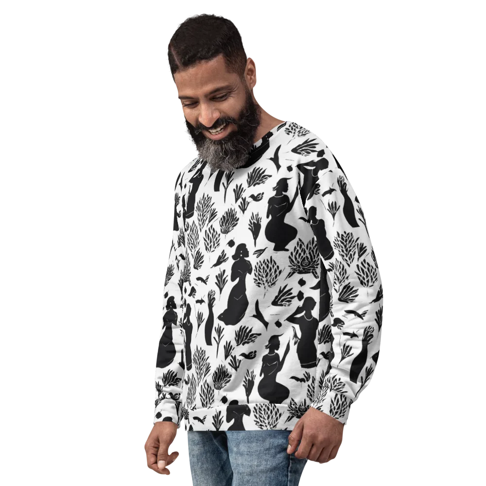 Silhouette Conservatory on Sweatshirt — Left Front