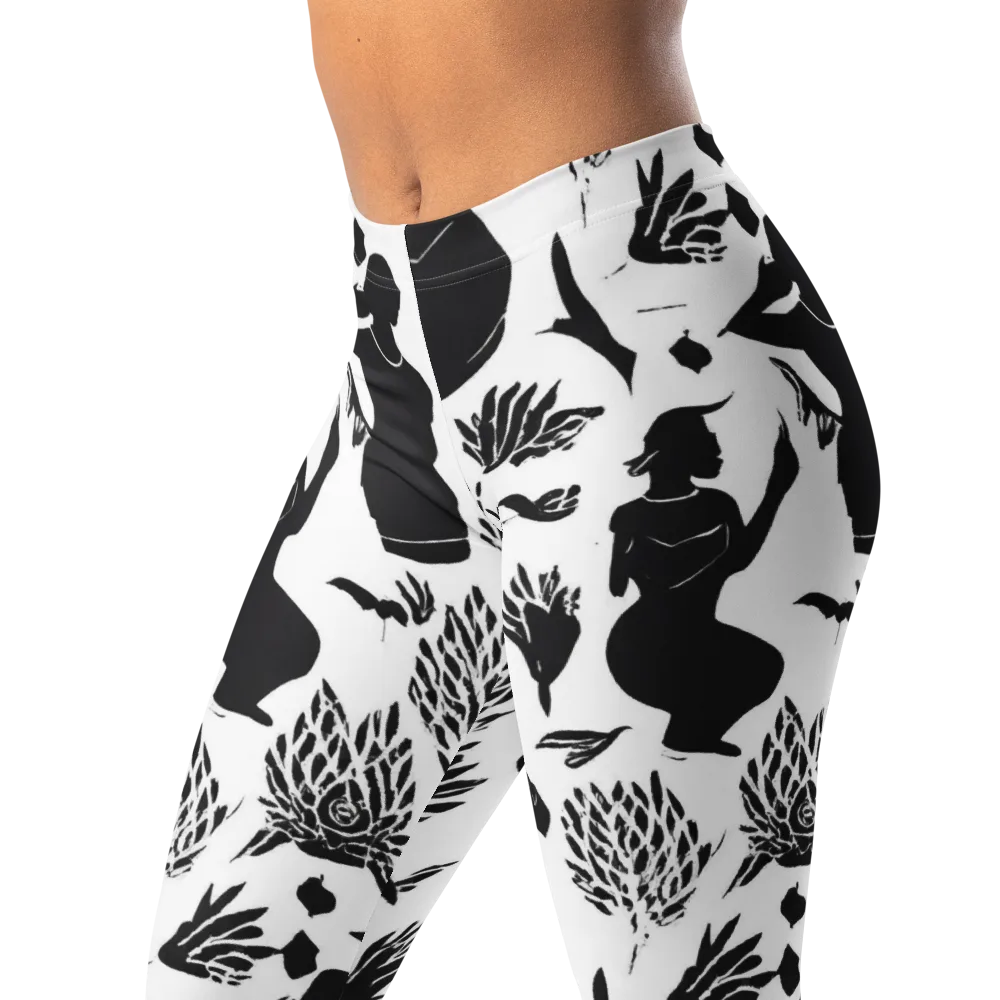 Silhouette Conservatory on Leggings — Left Front