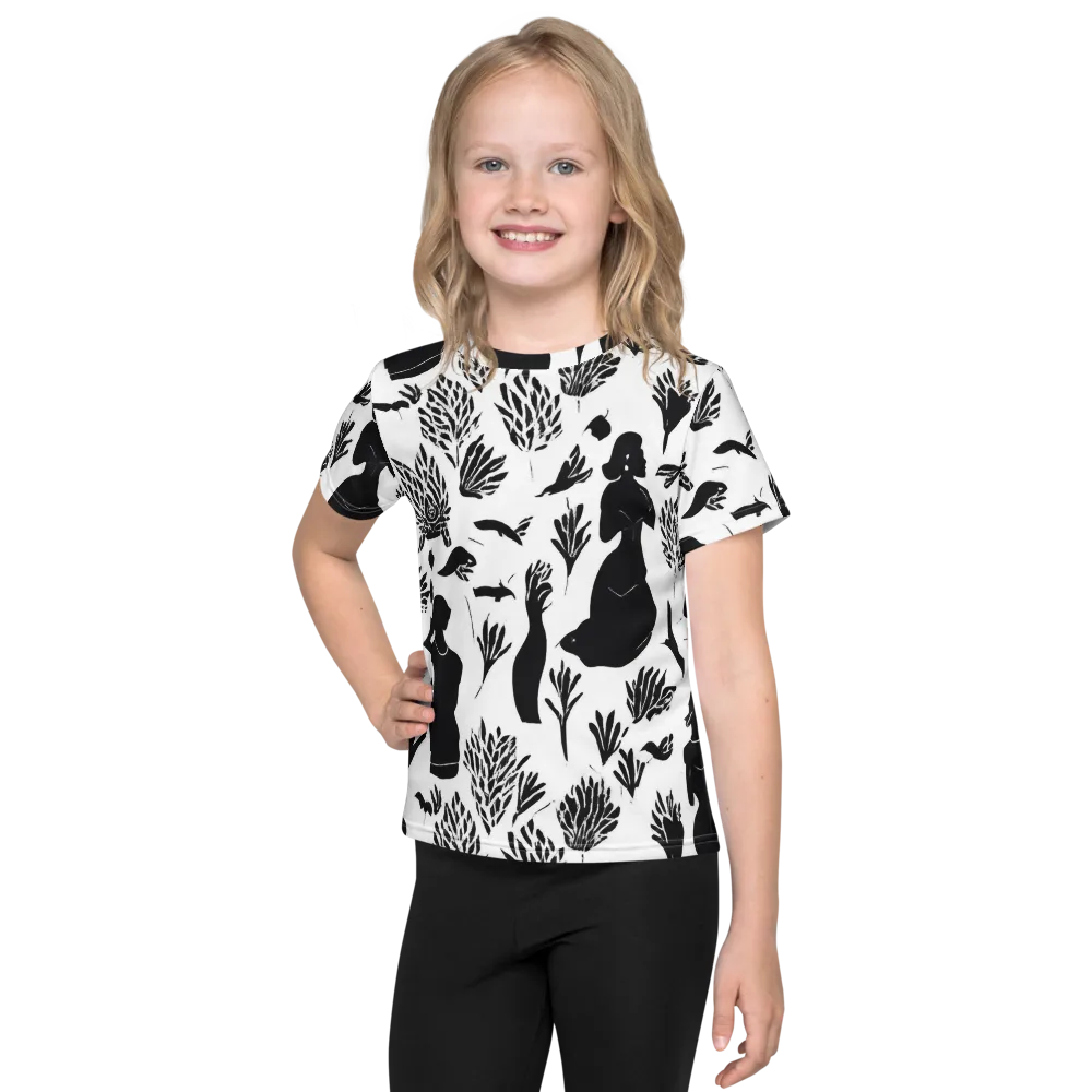 Silhouette Conservatory on Kids Crew Neck T-Shirt — Front