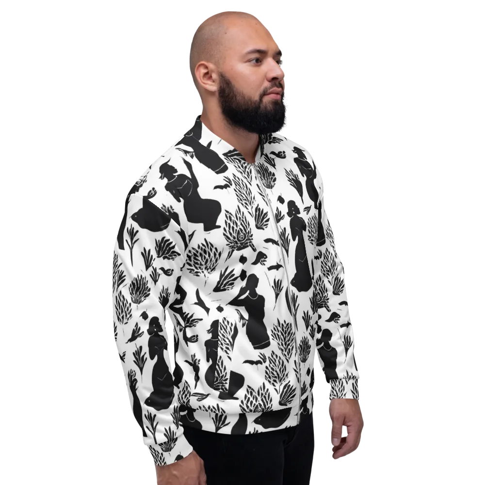 Silhouette Conservatory on Bomber Jacket — Right