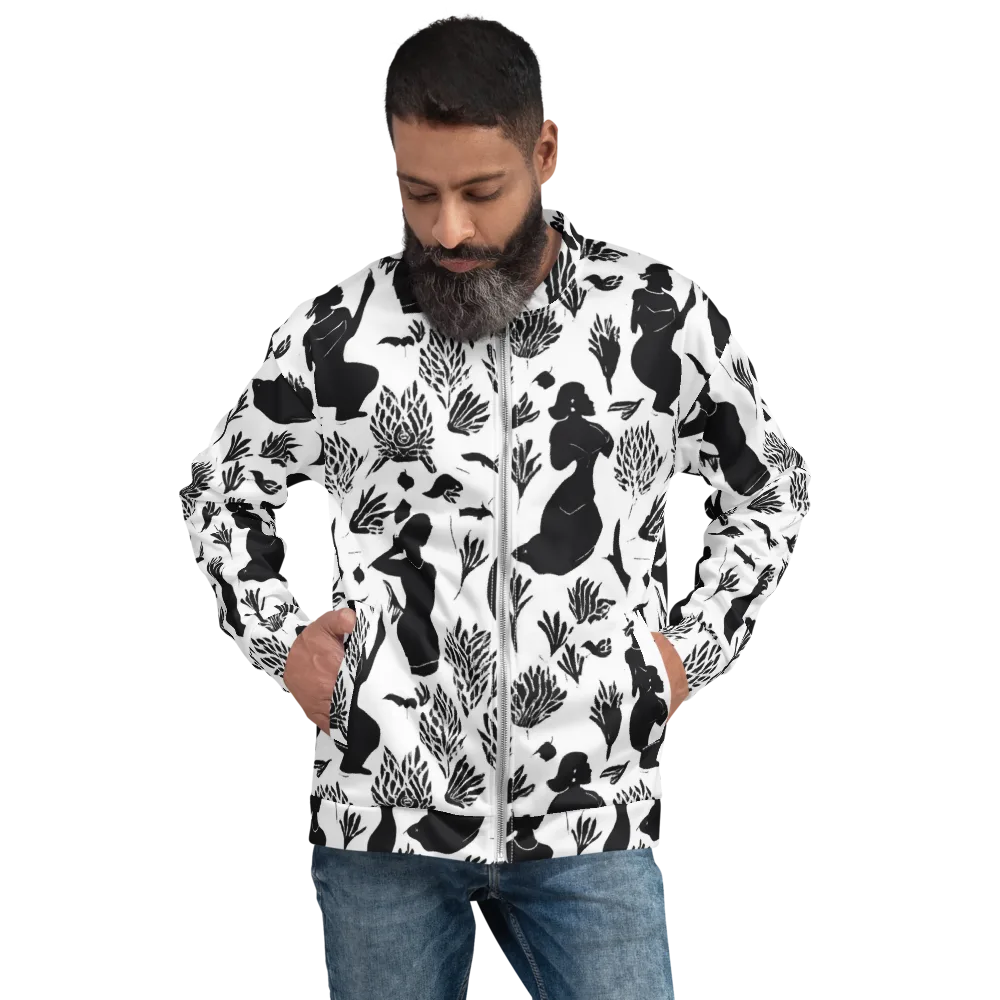 Silhouette Conservatory on Bomber Jacket — Front